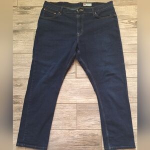 Wrangler Men's Deep Blue Athletic Fit Jeans. 38x30
